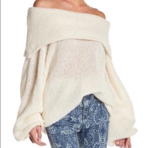 COPY - NWT Free People Ophelia Off the Shoulder Sweater Small